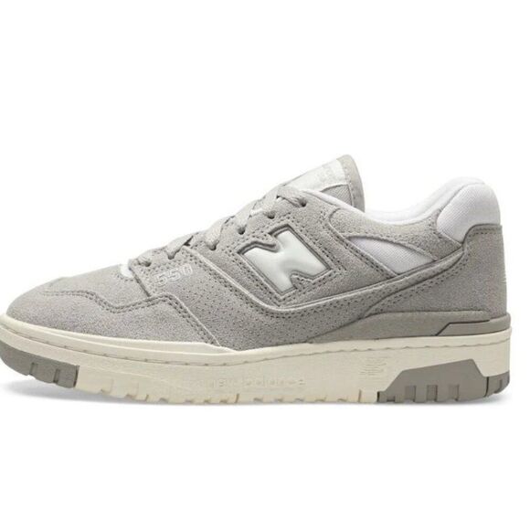 New Balance 550 Concrete Grey Suede Pack Mens 8.5 US 42 women 10 US BB550VNB main image 6